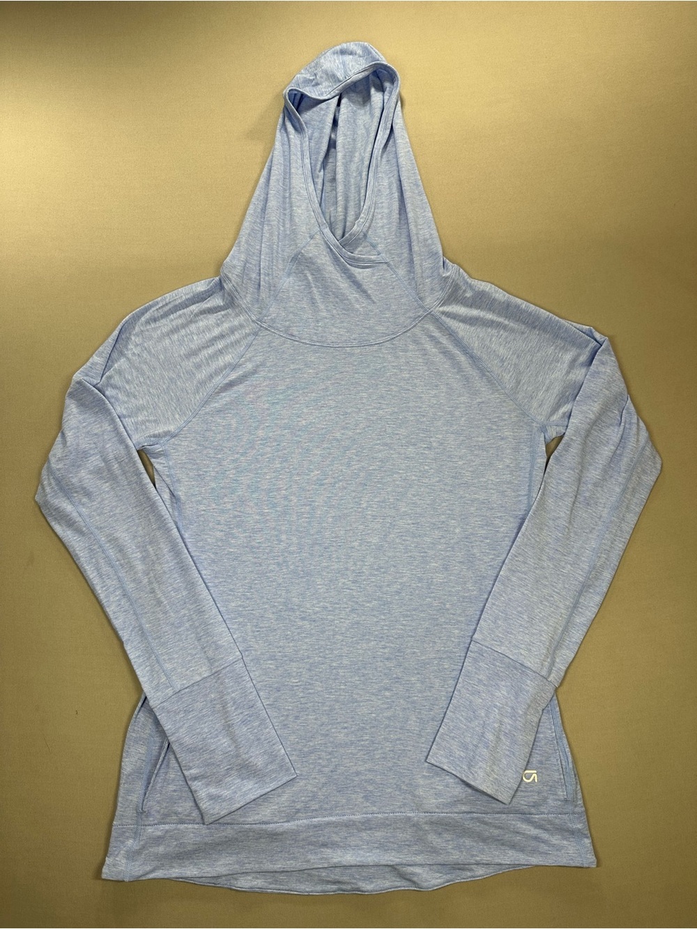 GapFit Breathe Long Sleeve Hoodie Pullover, Lightweight - Womens Medium
